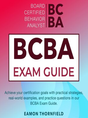 cover image of BCBA Exam